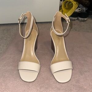 Michael Kors White Wedges - Size 5.5
